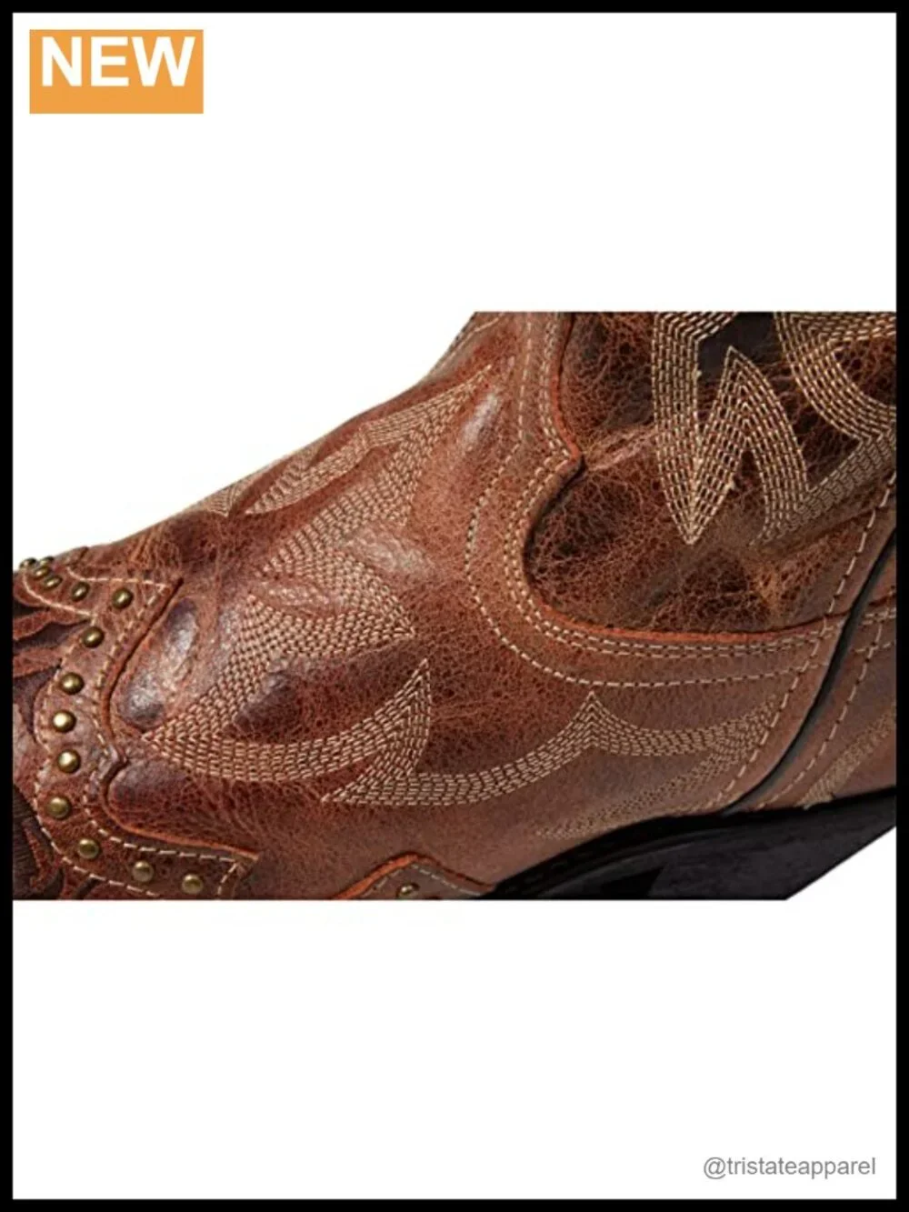 Laredo Braylynn Women's Leather Mid-Calf Snip Toe Pull-On Boots